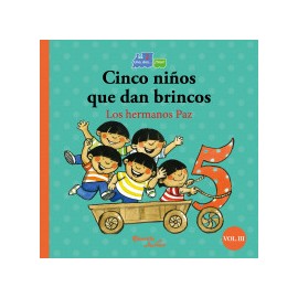 Cinco niños que dan brincos/Seis chanchitos llegan a la vez