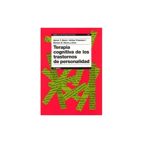 Terapia cognitiva de los trastornos de personalidad